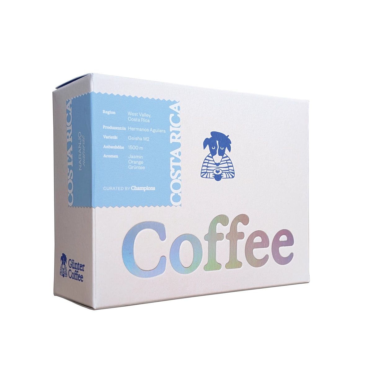 Produktpackung Costa Rica Naranjo